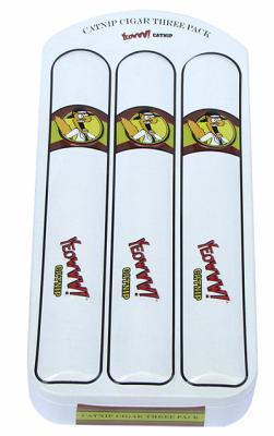 Chine Boîte imprimée de bidon de cigare de bande dessinée, caisse irrégulière de fer-blanc, récipient de bidon de cigare à vendre