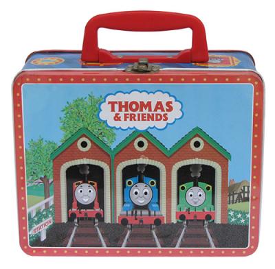 China Thomas Metal Tin Lunch Box Cute Printed CYMK / Vanished Outside for sale