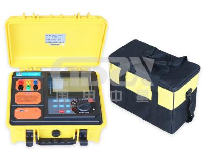 China Strong Anti-interference Double Clamp Ground Resistance Tester For Field Test for sale