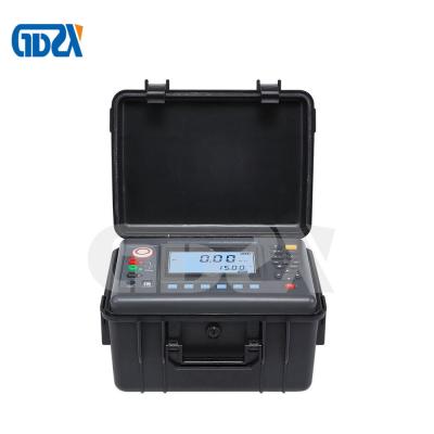 China 15KV 50TOhm Digital Insulation Resistance Meter With Measurement of Absorption Ratio and Polarization Index for sale