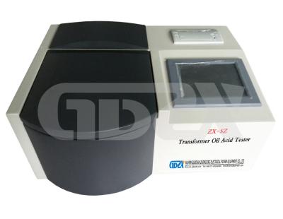 China Automatic Transformer Oil Acid Value Tester LCD Screen Display for sale