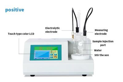 China Automatic Transformer Oil Analysis Trace Moisture Tester 64K Touch Screen Display for sale