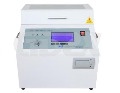 China High Detection Accuracy Single Oil Cup Insulating Oil Dielectric Strength Tester for sale