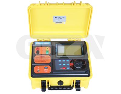 China AC 20mA 40V Digital Double Clamp Grounding Resistance Tester For Field Measurement for sale
