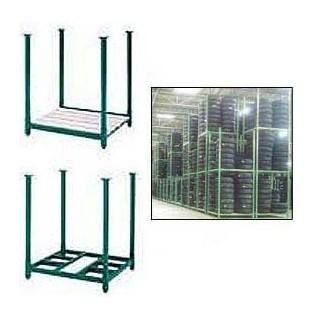 China heavy loading tire warehouse metal rack for sale