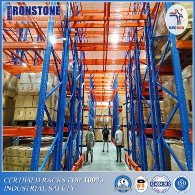 China Back To Back Double Deep Pallet Rack With Low Maintenance for sale
