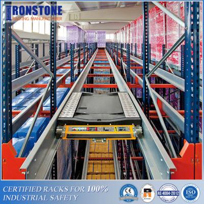 China Smart Warehouse Pallet Radio Shuttle Racking System With Easily Managed for sale