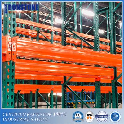 China Teardrop Warehouse Pallet Racks suitable for 40