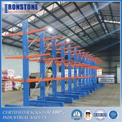 China Industrial Customized Anti-Rust Cantilever Racking System For Storing  Bulky Materials for sale