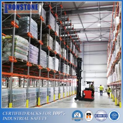 China ODM Motorized Storage Metal  Pallet Shuttle Racking For Increases System Efficiency for sale