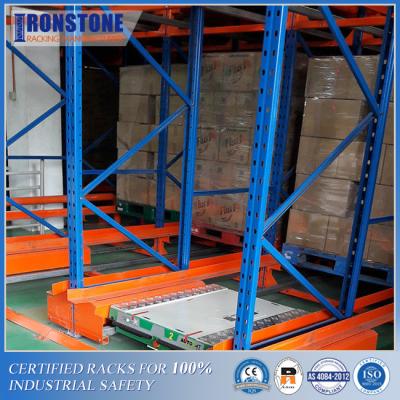 China Manufacture Advanced  Pallet Shuttle Metal Warehouse Storage Rack for sale