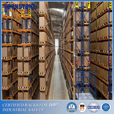 China ODM & OEM Supported Very Narrow Aisle Pallet Racking System for Large Quantity Product for sale