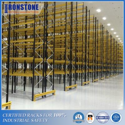 China Safe Operation VNA Steel Pallet Rack System For High Density Storage for sale