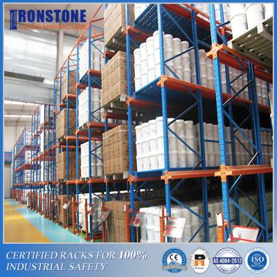 China CE /RMI Approved Robust Metal Drive In Storage Racking for sale