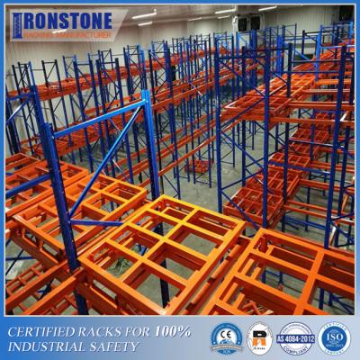 China Collision Minimised Push Back Rack With Safe Operation for sale