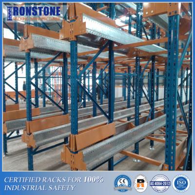 China High Density Automatic Radio Shuttle Racking System For Warehouse Storage for sale
