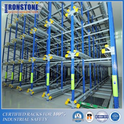 China Wireless Remote Control Warehouse  Radio Shuttle Racking With High-Density Storage for sale