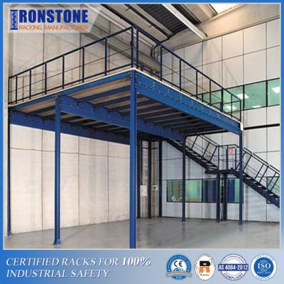 China Free-standing Industrial Steel Mezzanine for sale