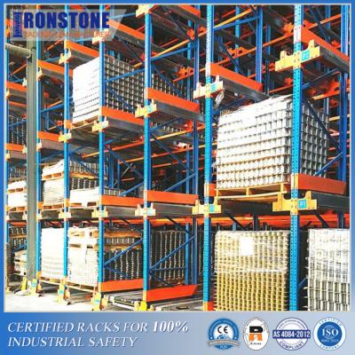 China Estante automático modificado para requisitos particulares del almacenamiento de Warehouse del estante del metal de la plataforma con de alta calidad en venta
