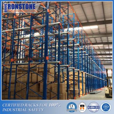 China Estante de alta densidad del autocinema para el almacenamiento eficiente de Warehouse en venta