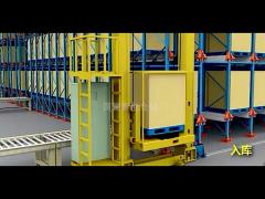 High-tech Manufacturing ASRS Pallet Rack System For Improved Stock Management