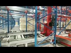ASRS Crane Racking Smart Storage System For Warehouse Operating All Year Round