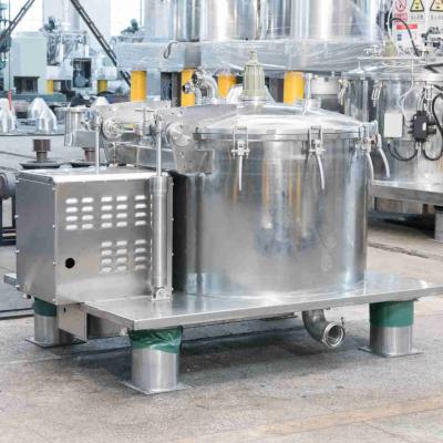 China PVC Materials Separating 1100rpm Industrial Centrifuge Separator Manual Sedimentation for sale