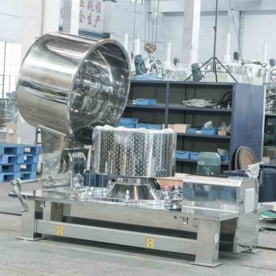 China Manual Top Discharge Centrifuge 100L Calcium Fluoride Separation Machinery for sale