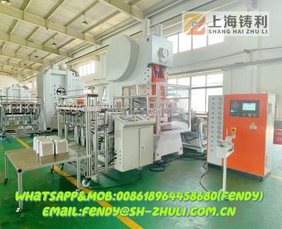 China Round Aluminium Foil Container Making Machine ZL-T63 Automatic In High Capacity for sale