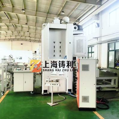 China Automatic 24kw Aluminium Foil Container Making Machine Zl-T80 Semi Auto Aluminum Foil Cup Making Machine for sale
