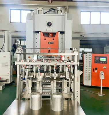 China Recipiente de alimento de alumínio automático da placa 24KW de prata que faz a máquina 3800MM à venda