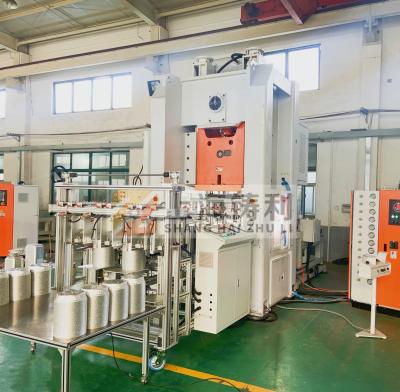 China 24KW Fully Automatic Disposable Food Container Making Machine CE alu cup maker machine for sale