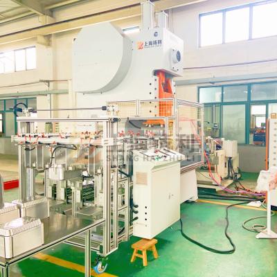 Chine Conteneur de nourriture mécanique complètement automatique du papier aluminium T63 faisant la machine à vendre