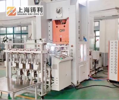 China Recipiente da folha de alumínio do manual 13000KG que faz a VÁLVULA da máquina 12PCS à venda