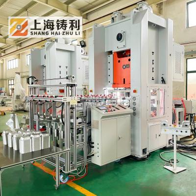 Китай производственная линия 12000pcs/H 7.5X7X4M 24KW контейнера фольги 9000pcs/H продается