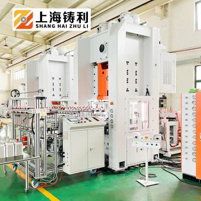 China Máquina de fabricação de recipientes de alumínio de alta eficiência pneumática reciclável à venda
