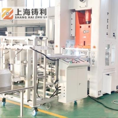 China Automatic Aluminium Foil Plate Making Machine Zhuli 13000pcs/H Semi Automatic Aluminum Foil Plate Machinery for sale
