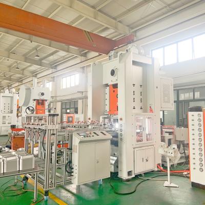 China Disposable Aluminum Foil Container Making Machine 3phase Automatic Silver Foil Container Machine for sale