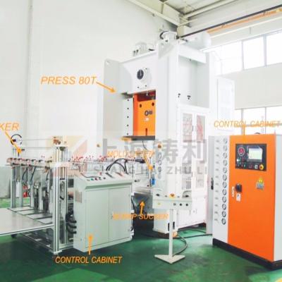 China 12000pcs/H Aluminium Foil Container Making Machine Aluminium Foil Tea Cup Making Machine CE/ISO Certificate for sale