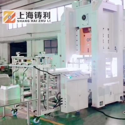 China 12000KG Aluminium Cup Making Machine 7.5m 260mm Foil Plate Making Machine for sale