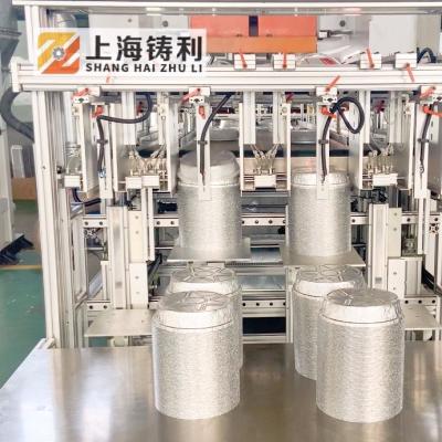 China 40 time/min Aluminium Foil Food Container Making Machine Silver Foil Container Machine for sale