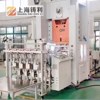 China Fully Automatic Disposable Foil Container Making Machine 12000KG 260mm for sale