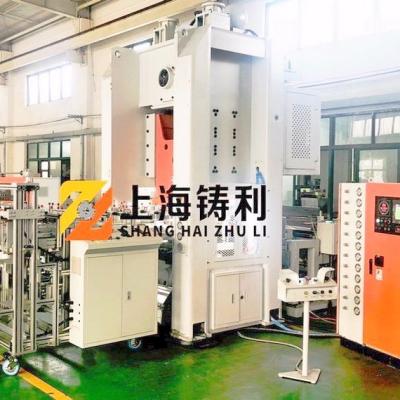 China 16kw 80Ton Semi Automatic Aluminium Foil Container Making Machine Price for sale