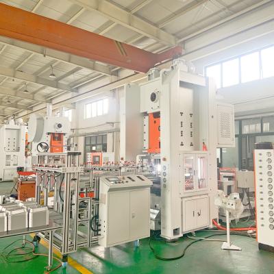 China Mechanical Fully Automatic Aluminium Box Making Machine Aluminum Foil Box Machine for sale