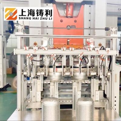 China Automatic Disposable Aluminum Foil Making Machine Zl-T80 Semi Auto Aluminum Foil Container Machine for sale