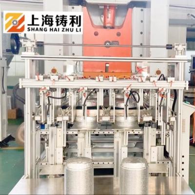 Китай Автоматическая чашка чая алюминиевой фольги делая машиной контейнер алюминиевой фольги делая производственную линию машины продается