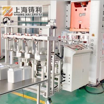 China High Efficiency Aluminum Foil Container Machine Fast Food Packing Away Containers Making Machine for sale