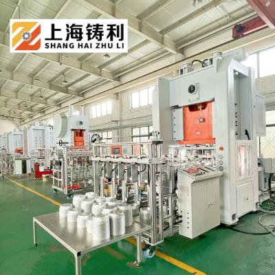 China Aluminum  Food Container Punching Machine Automatic Disposable Food Container Making Machine for sale