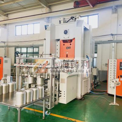 China naranja blanca de fabricación de la punzonadora del envase de comida de los 7.5x7x3.8m en venta
