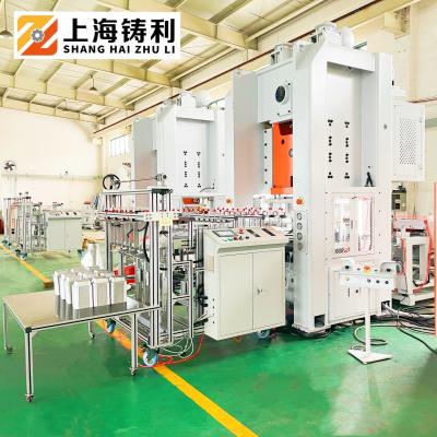 China Automatic Aluminium Foil Container Making Machine For 7 8 9 Inch Round Pan for sale